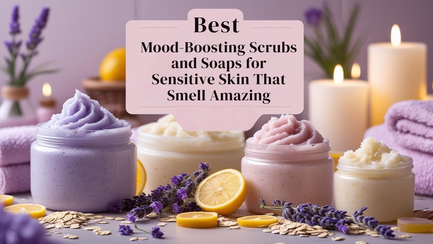 Mood-Boosting Scrubs and Soaps