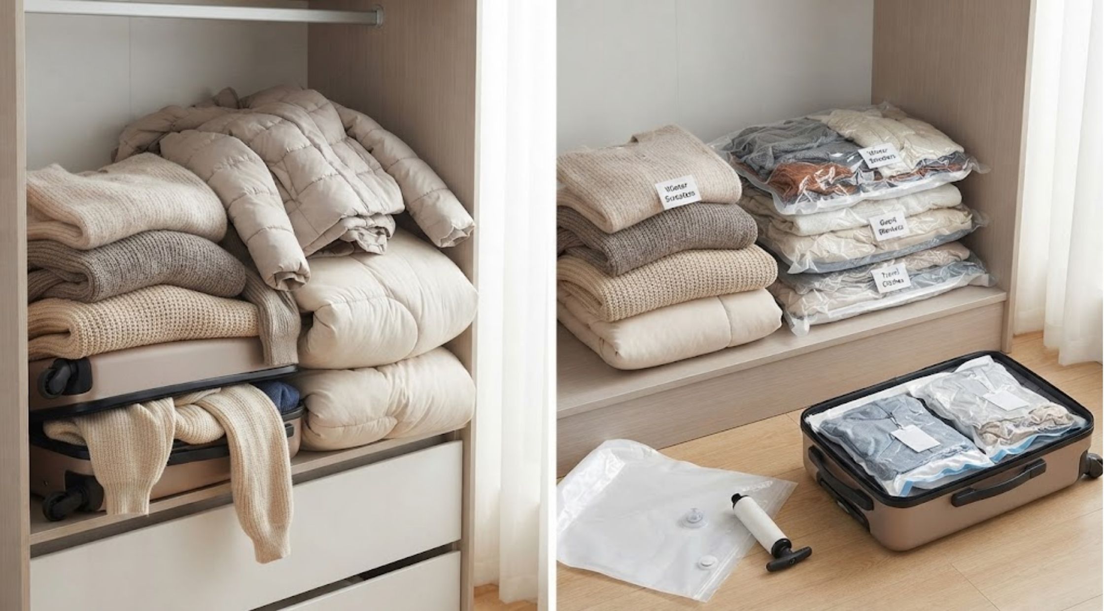 How to Use Vacuum Storage Bags Effectively